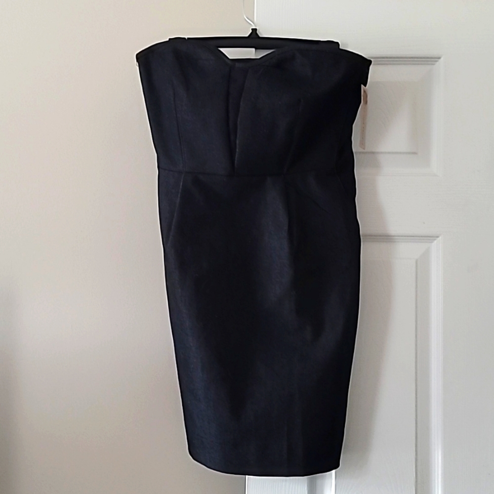Strapless A-Line Dress